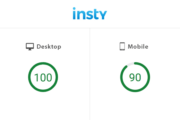 The best hosting - Insty. Fastest hosting with the best support